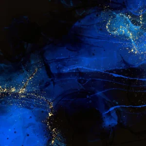 V Dance Floor | Midnight Gold Galaxy