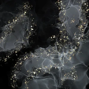 V Dance Floor | Smoky Gold Marble