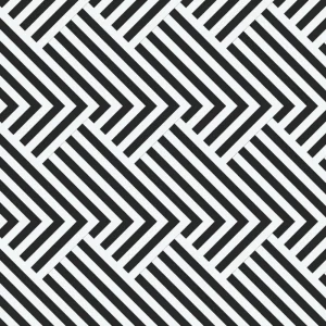 V Dance Floor | Bold Monochrome Lines