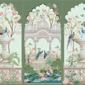 V Photo Zone | Swan Palace Mural