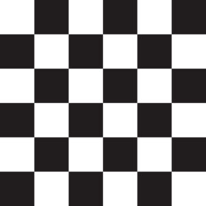 V Dance Floor | Timeless Black & White Grid 6x6 V 10 Ft х 10 Ft
