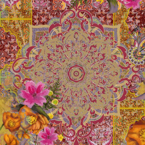 V Royal Mandala Garden Wedding Dance Floor 10 Ft х 10 Ft