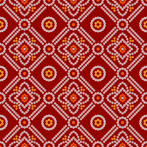 Ruby Bandhani Wedding Dance Floor V 10 Ft х 10 Ft